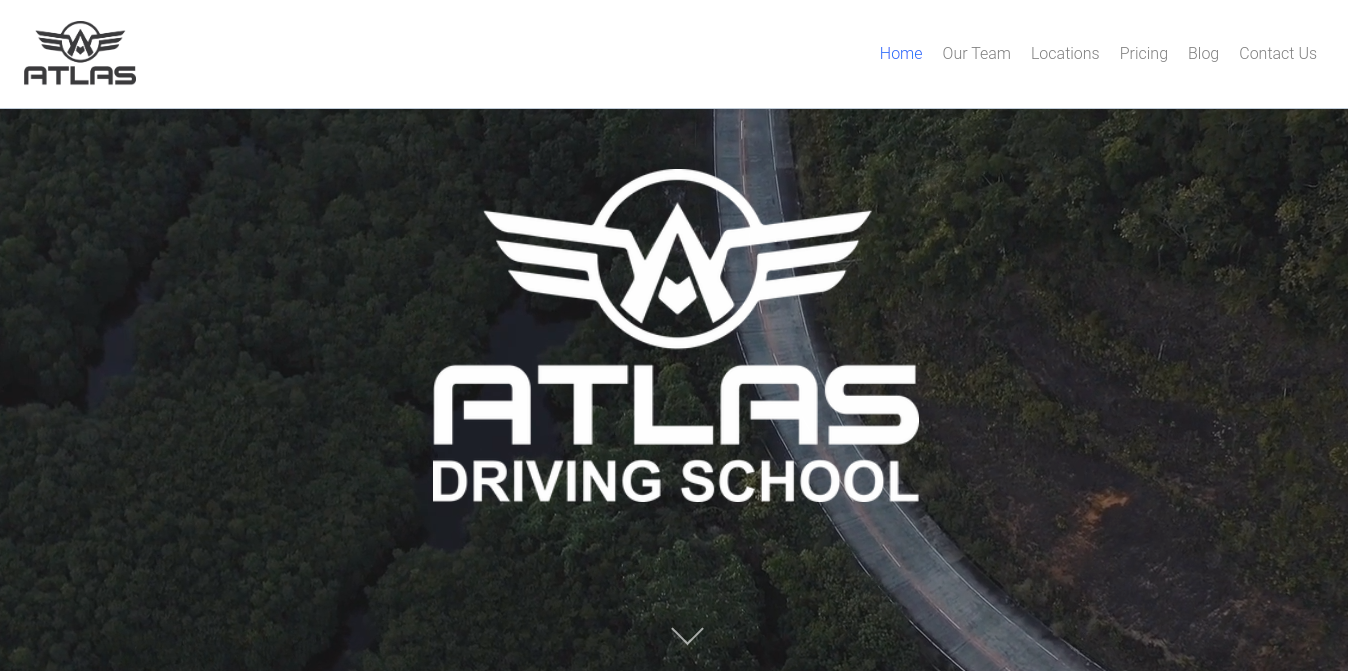 Atlas Driving School Website