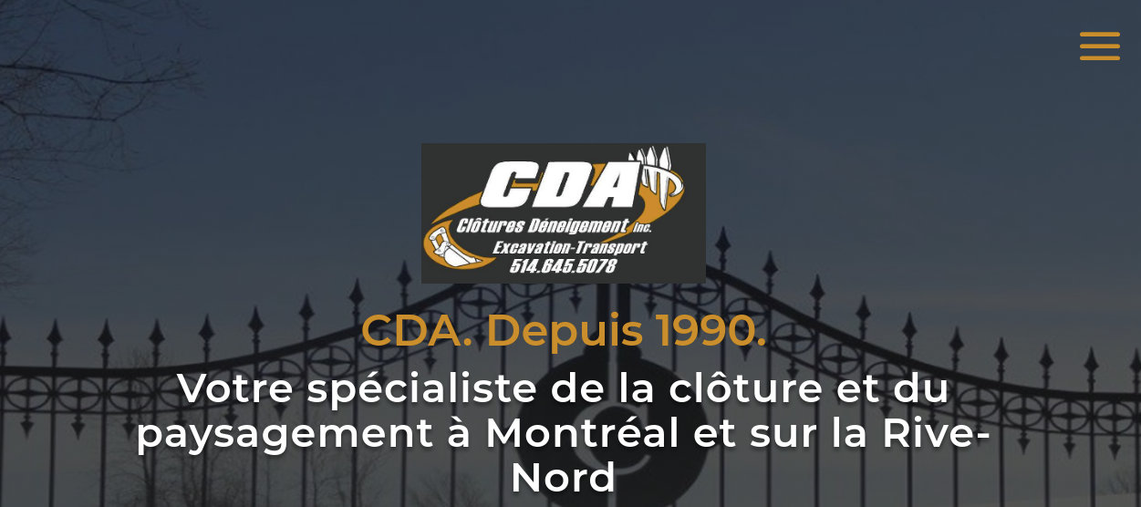 CDA Inc. Website
