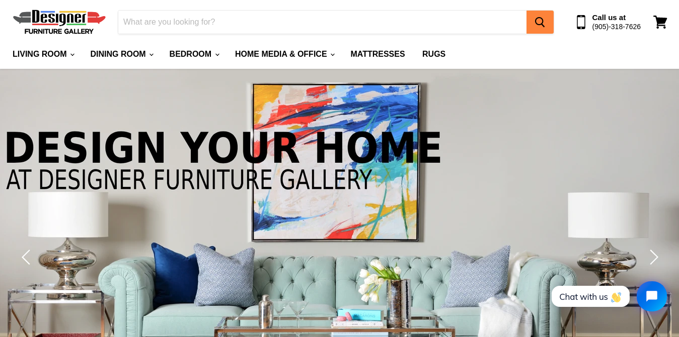 Designer Furniture Gallery Website