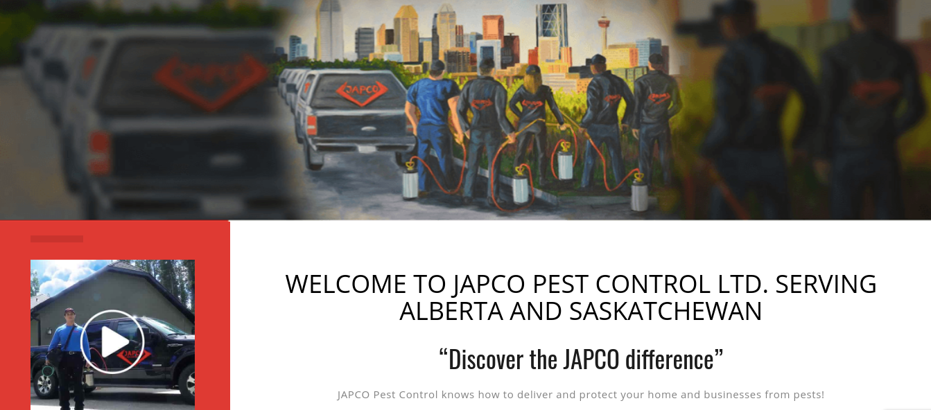 JAPCO Pest Control Website