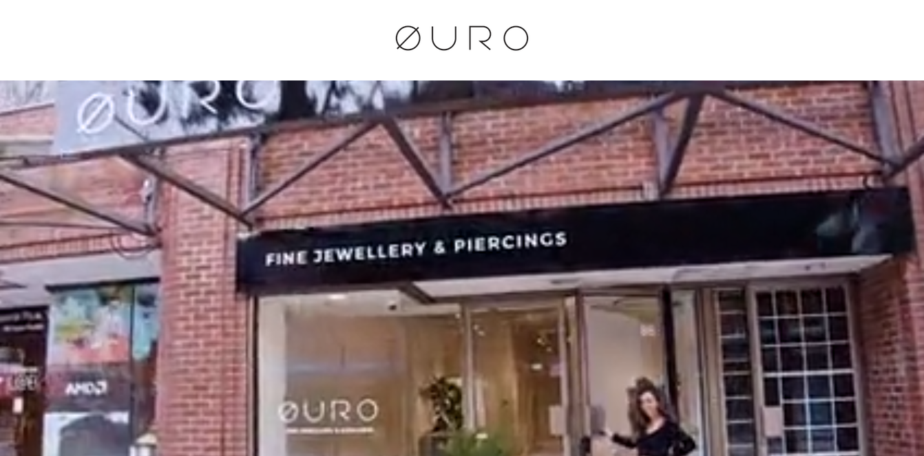 Ouro Fine Jewellery and Piercings Website