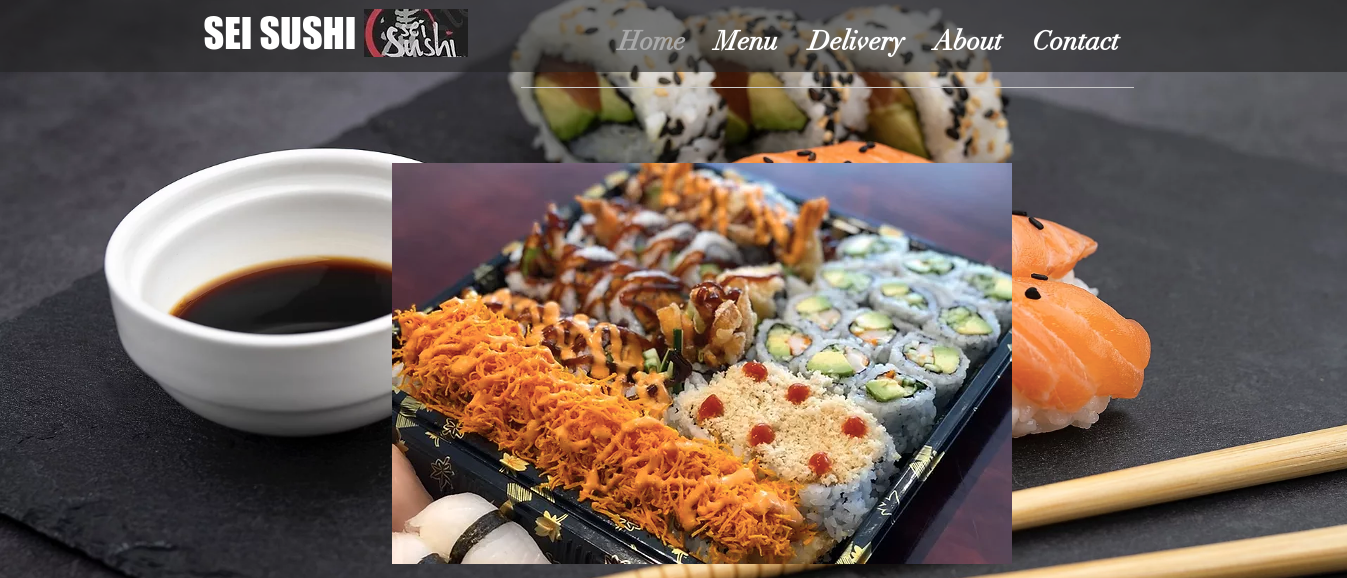 Sei Sushi Japanese Restaurant Website