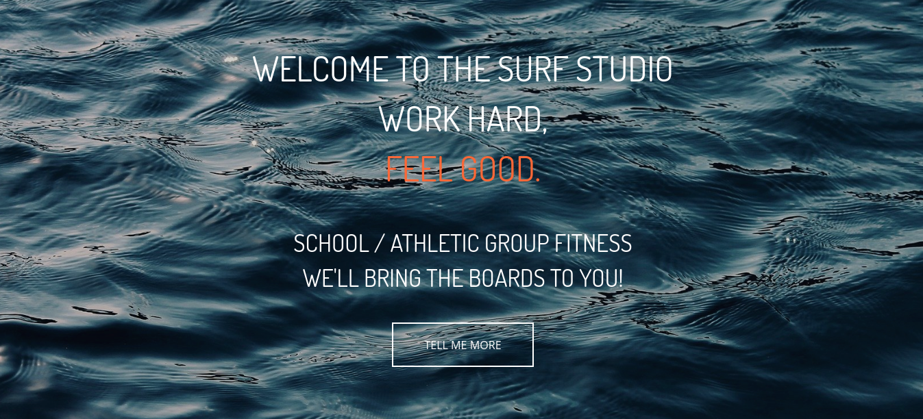 Le site Web de Surf Studio