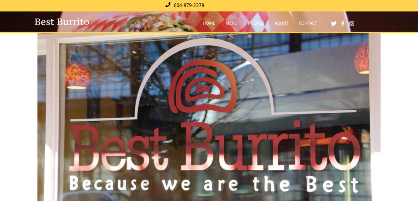 Meilleur site Web Burrito