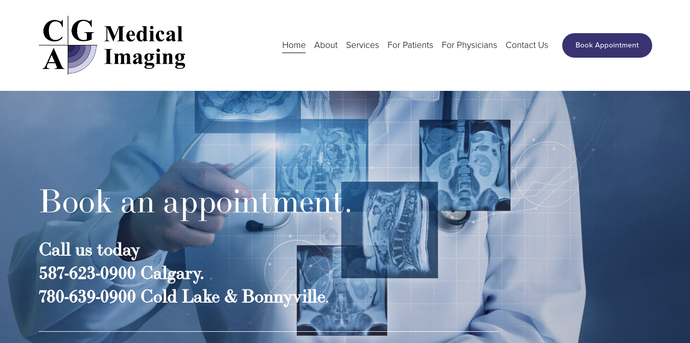 CGA Medical Imaging Website