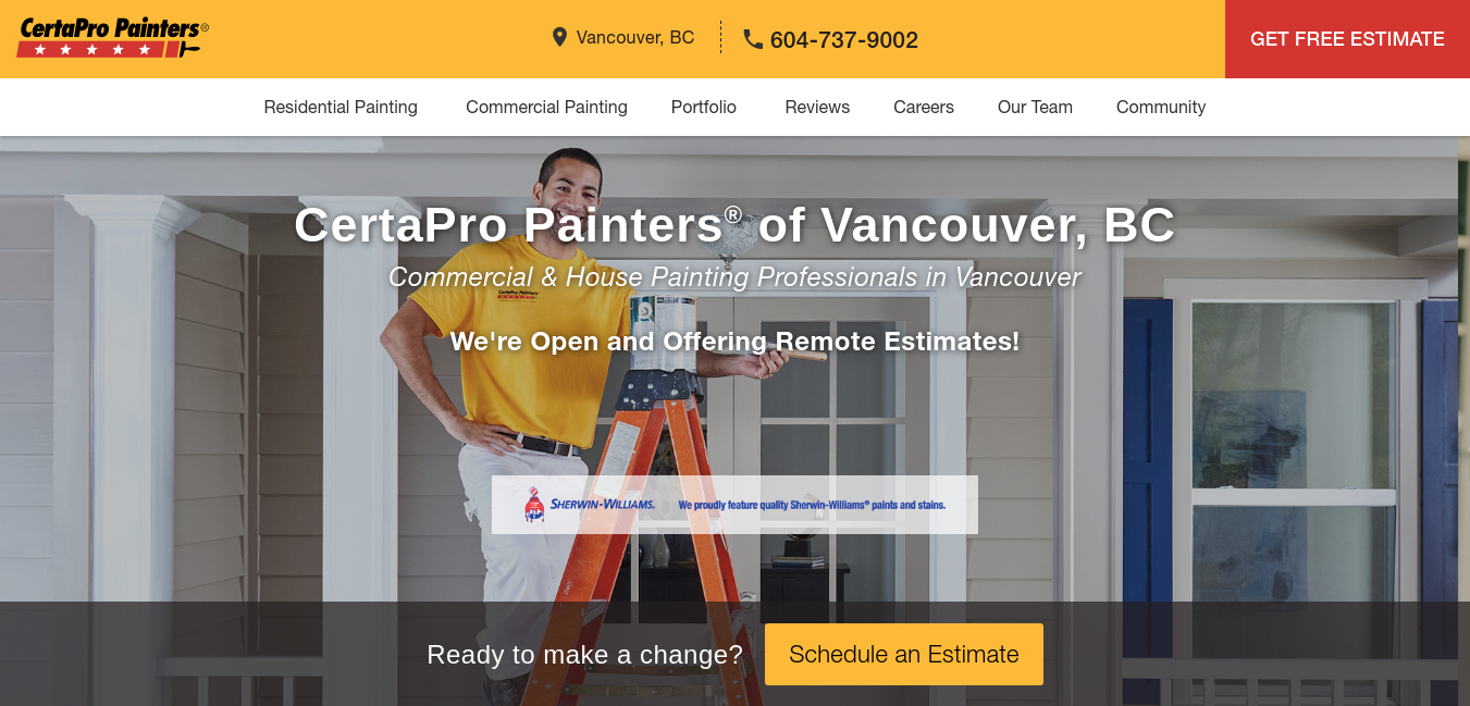 CertaPro Painters Website