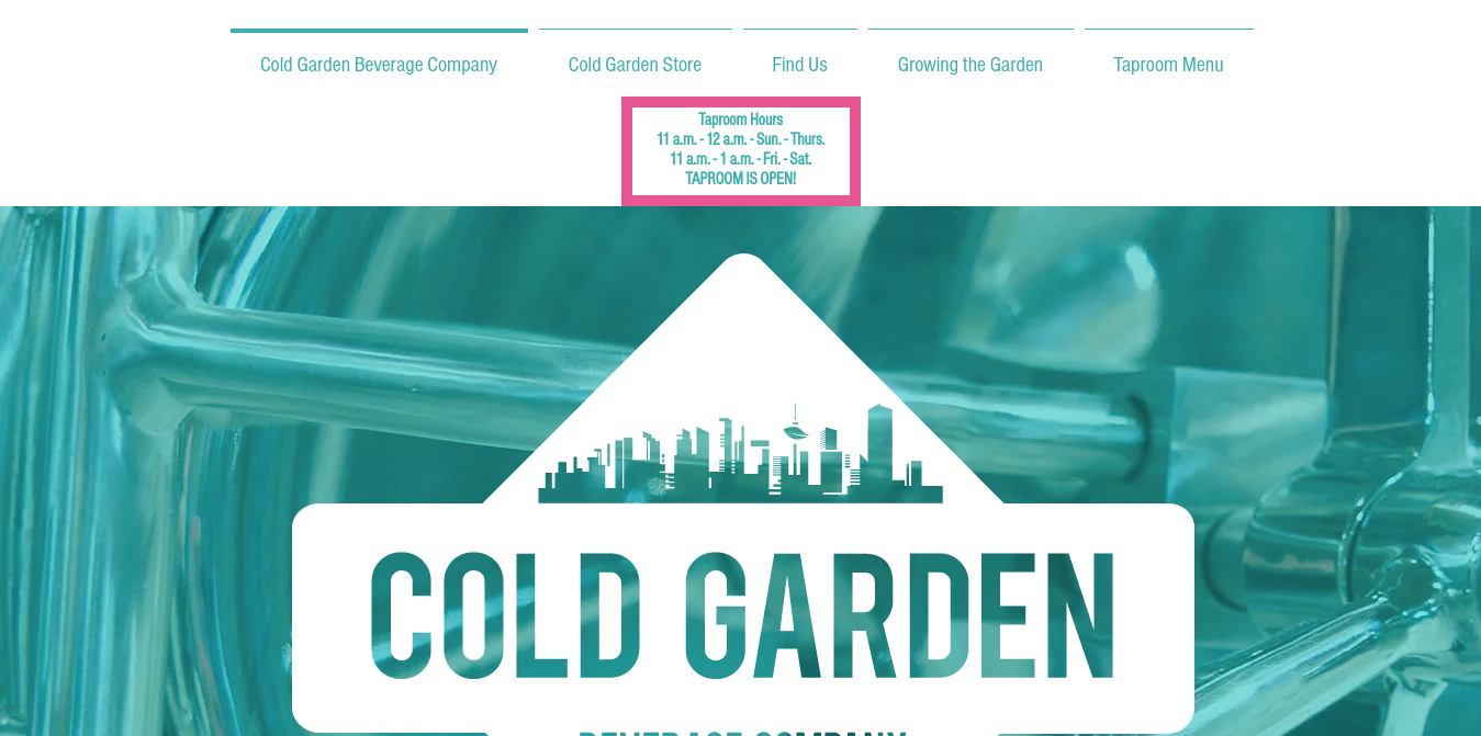 Site Web du jardin froid