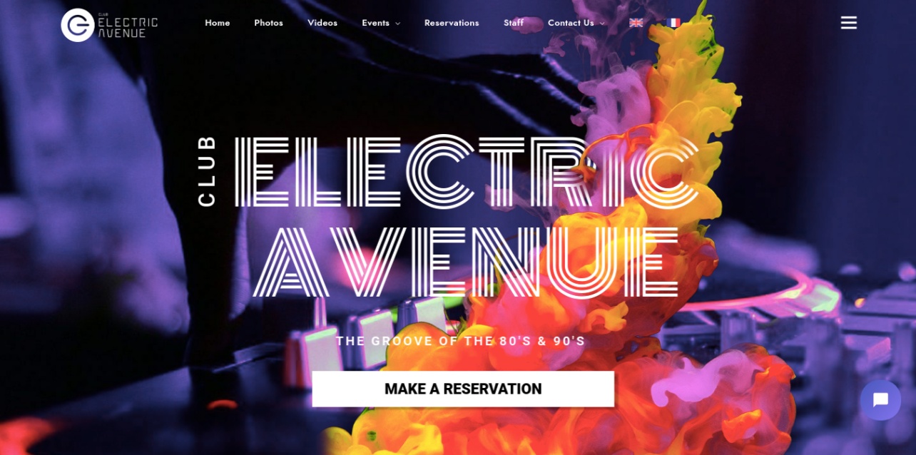 Electric Avenue Website