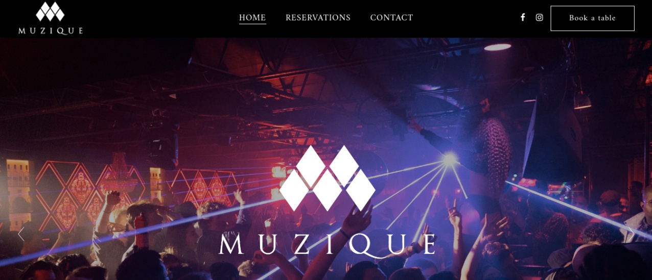 Muzique Website