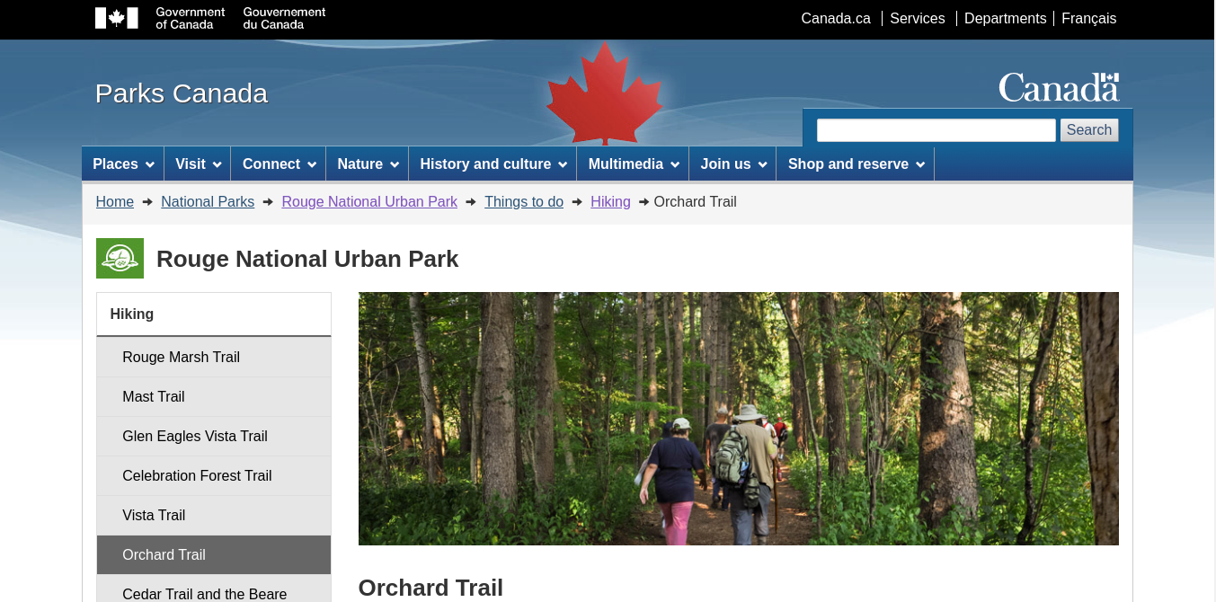 Orchard Trail Website