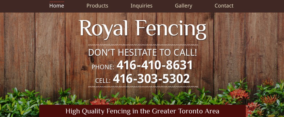 Royal Fencing Website