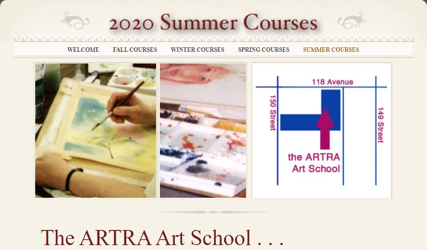 artra art class in edmonton