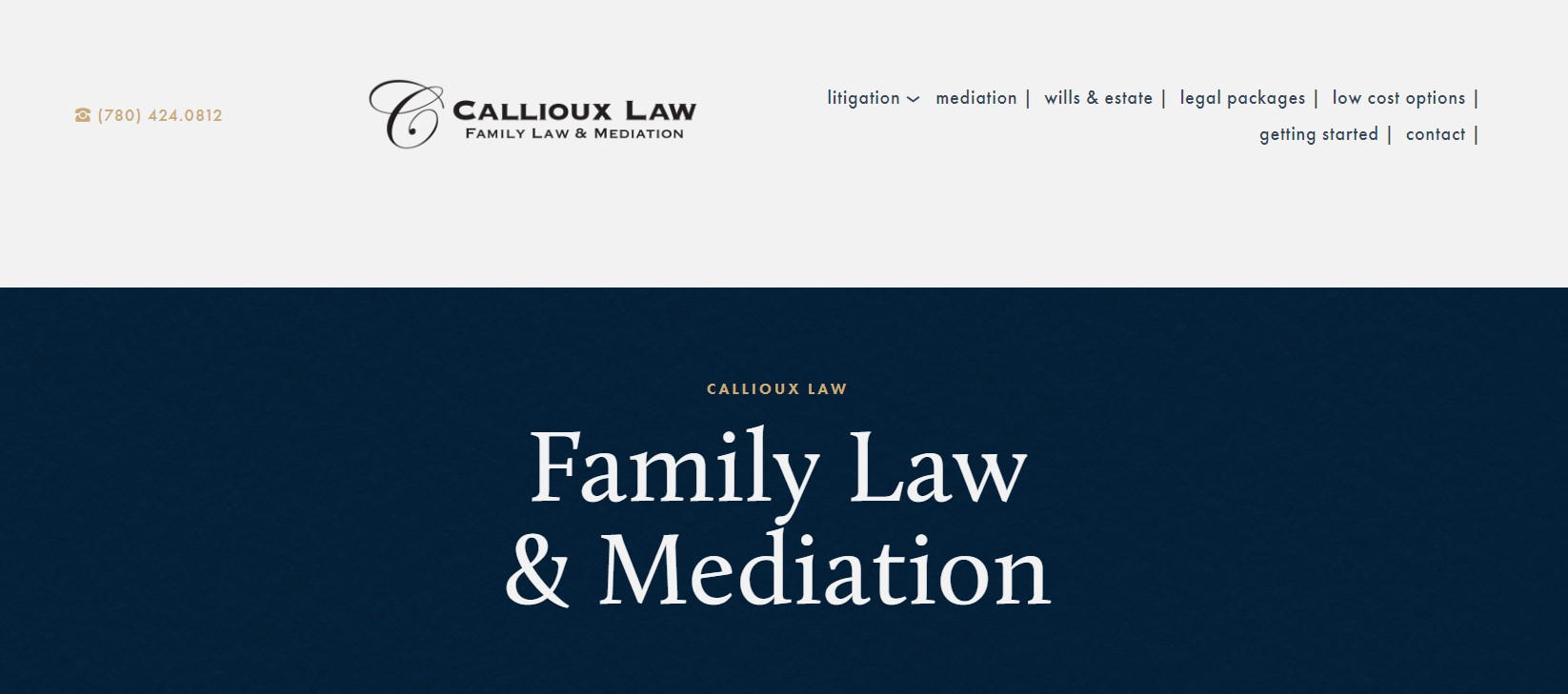 callioux law mediator in edmonton