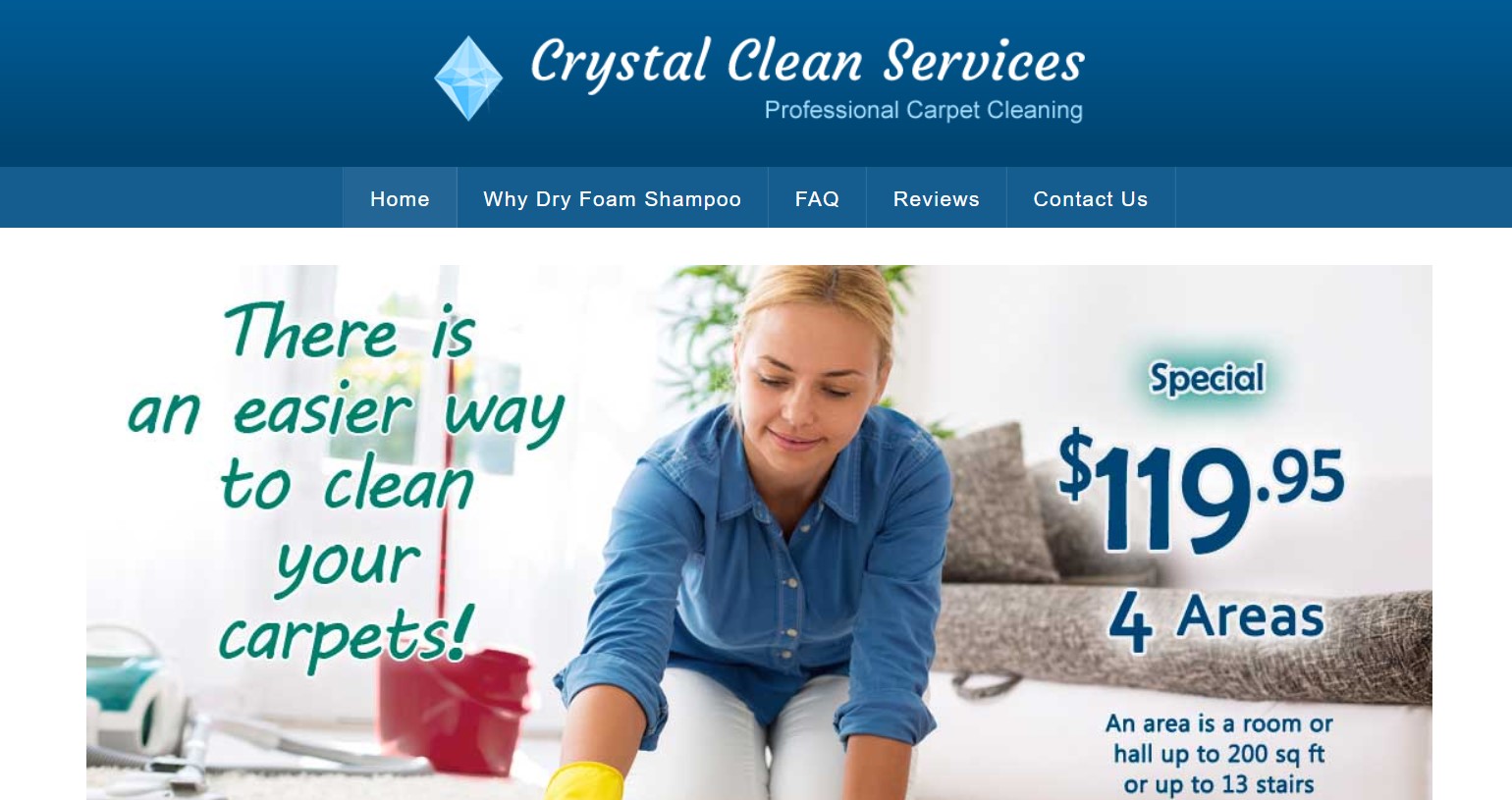 crystal clean carpet cleaning service in hamilton