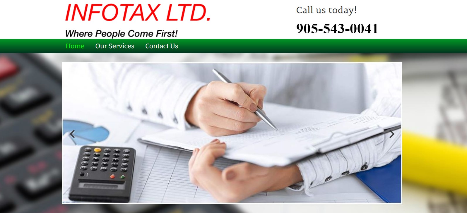 infotax tax service in hamilton