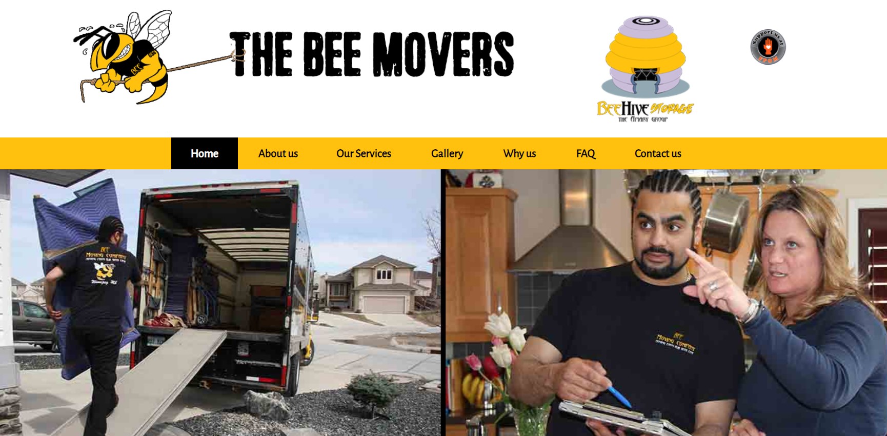 the bee movers moving service in winnipeg