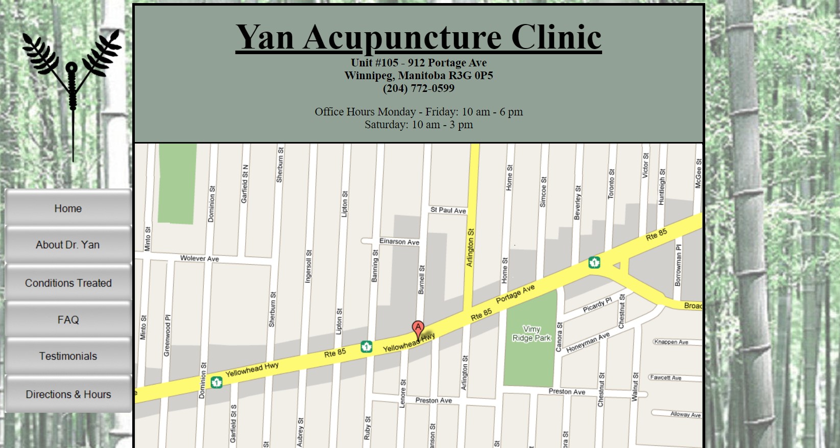 clinique d'acupuncture yan à winnipeg