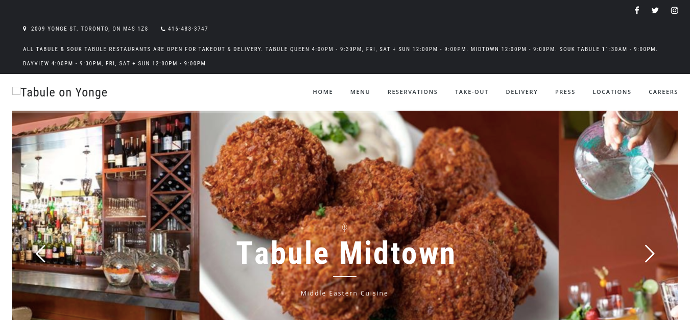 Tabule Website