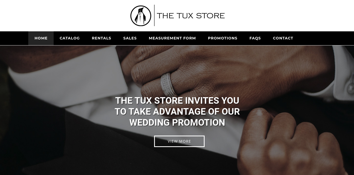 The Tux Store Website