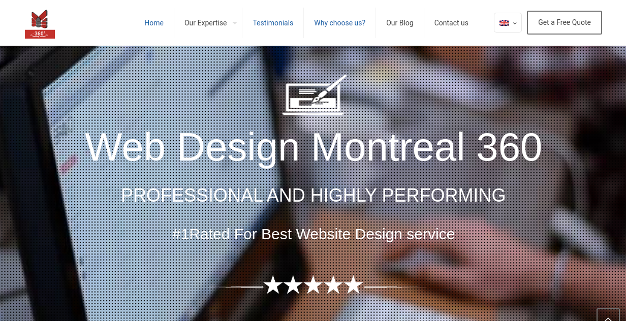 Web Design Montreal 360 Website