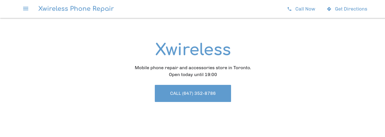 Xwireless Website