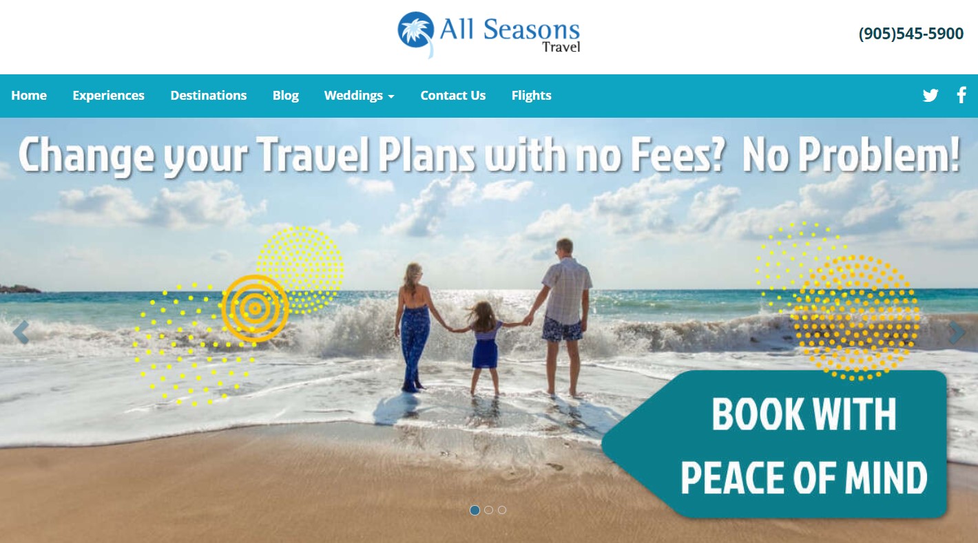 all seasons travel agency in hamilton