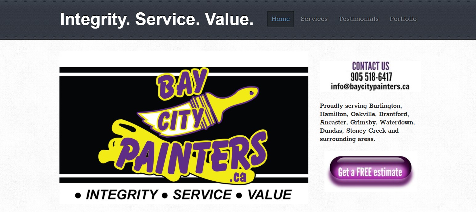 service de peinture de bay city à hamilton