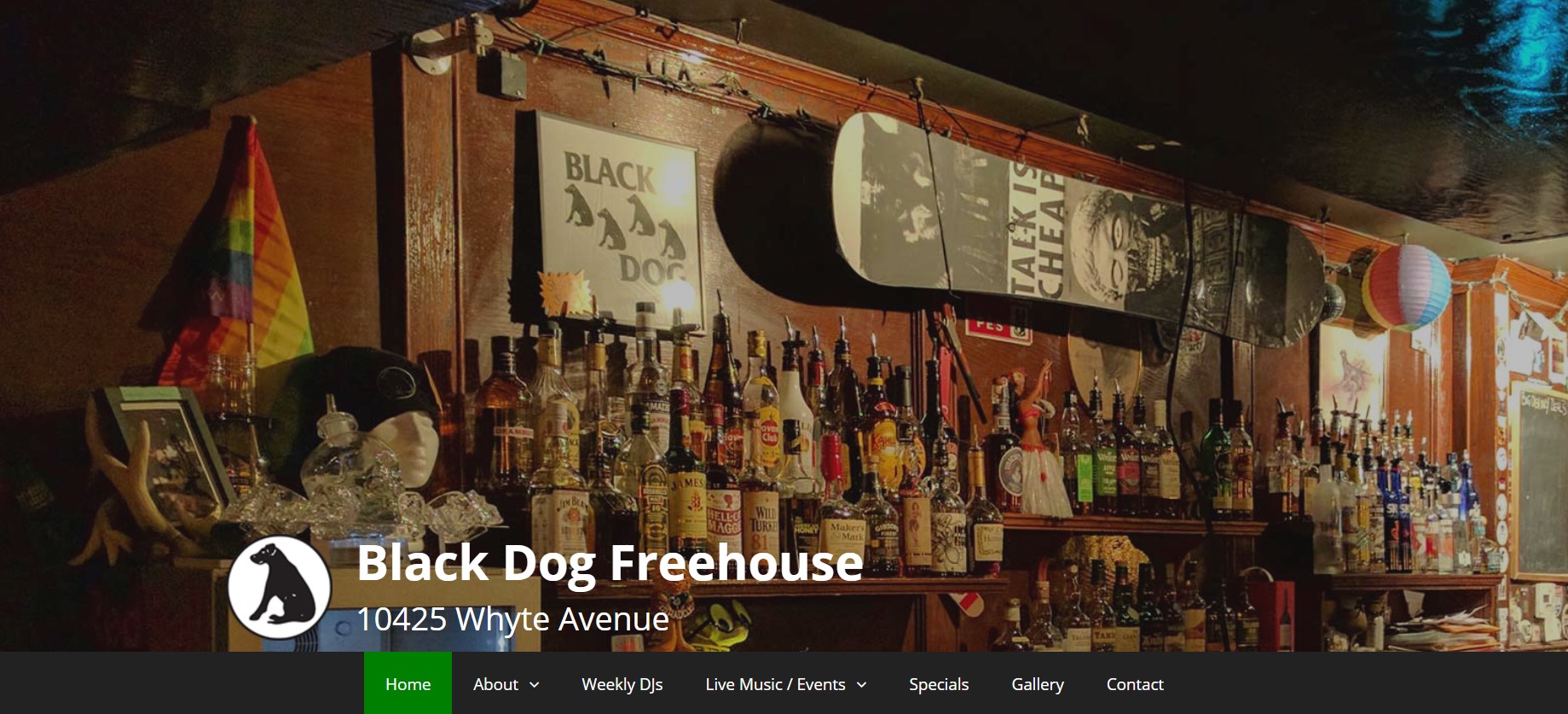 black dog freehouse bar in edmonton