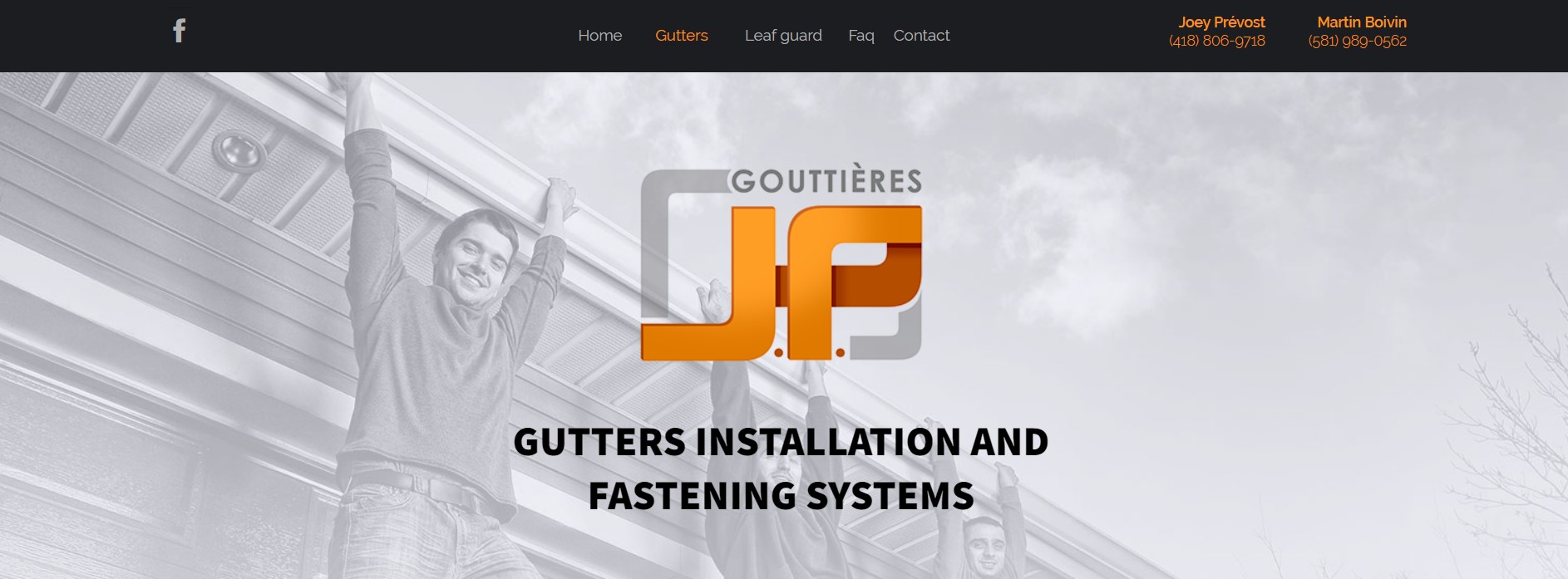 gouttieres jp gutter installation service in quebec