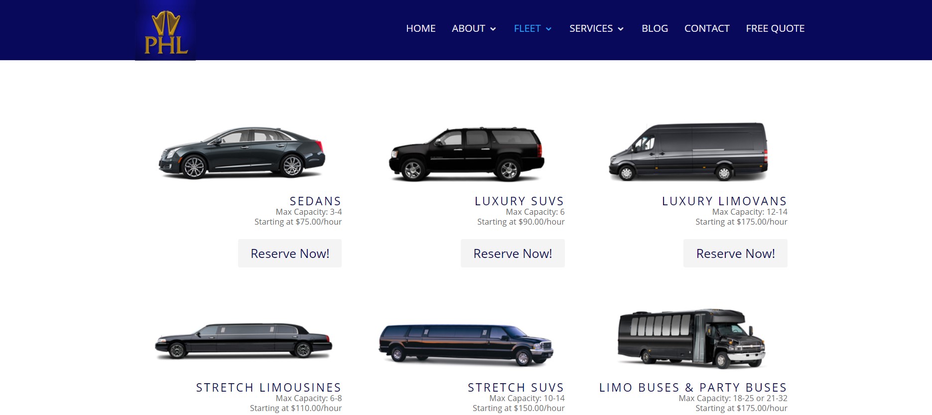 pacific harmony limousine limo hire in vancouver