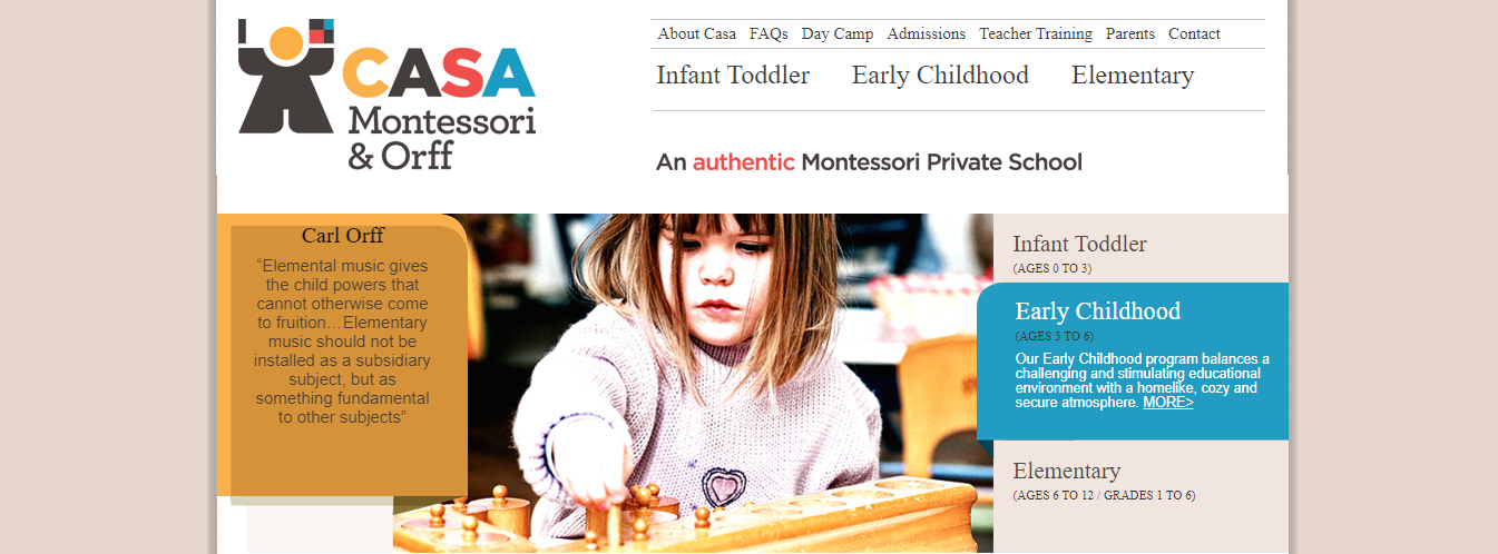 Casa Montessori & Orff School Inc