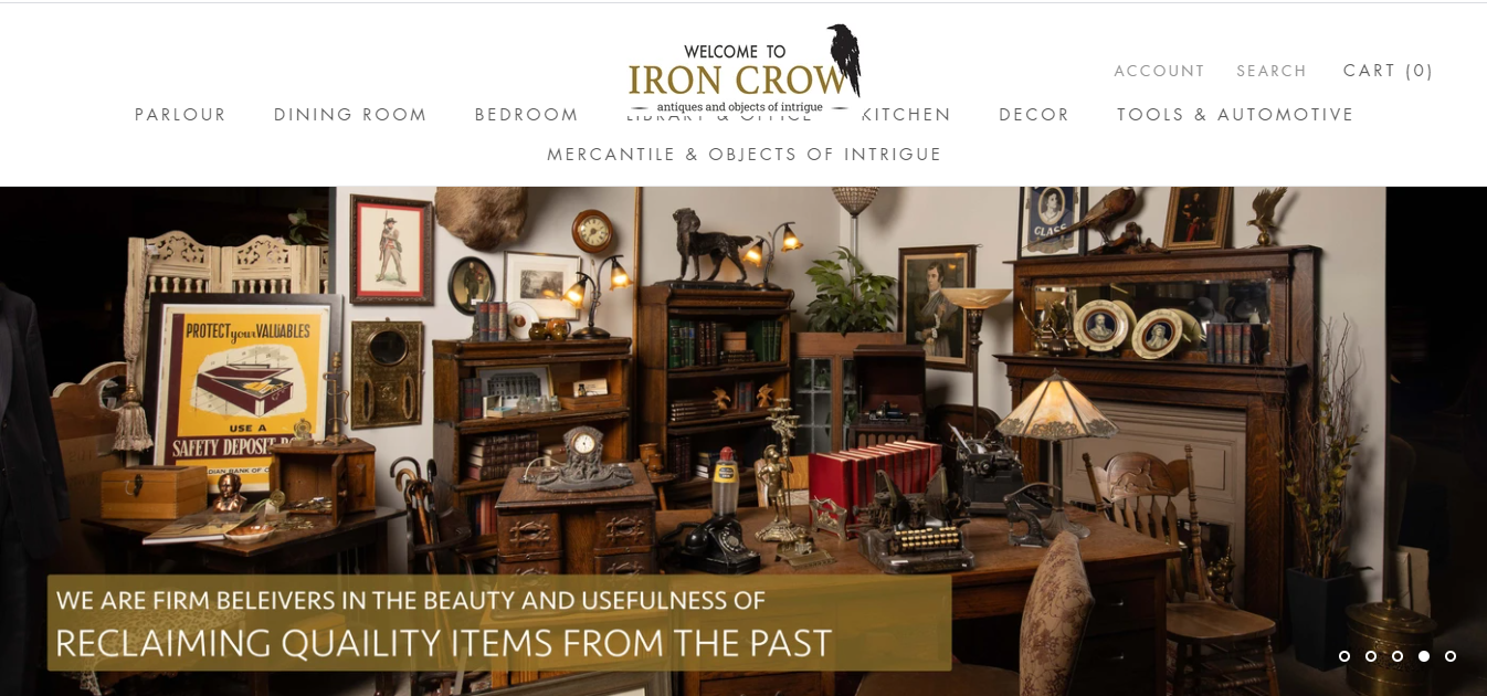 Iron Crow Antiques and Objects of Intrigue