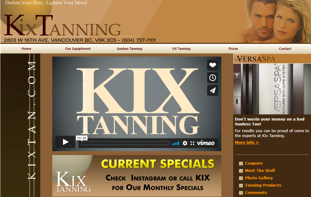 Kix Tanning