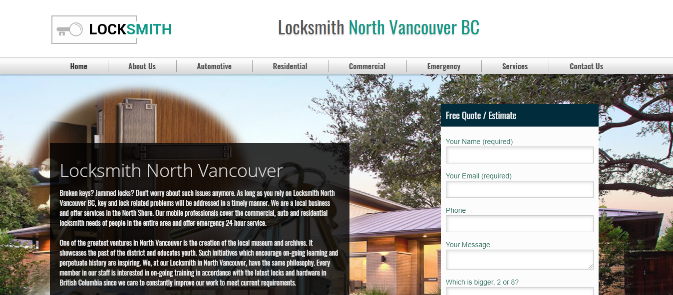 North Vancouver Locksmith