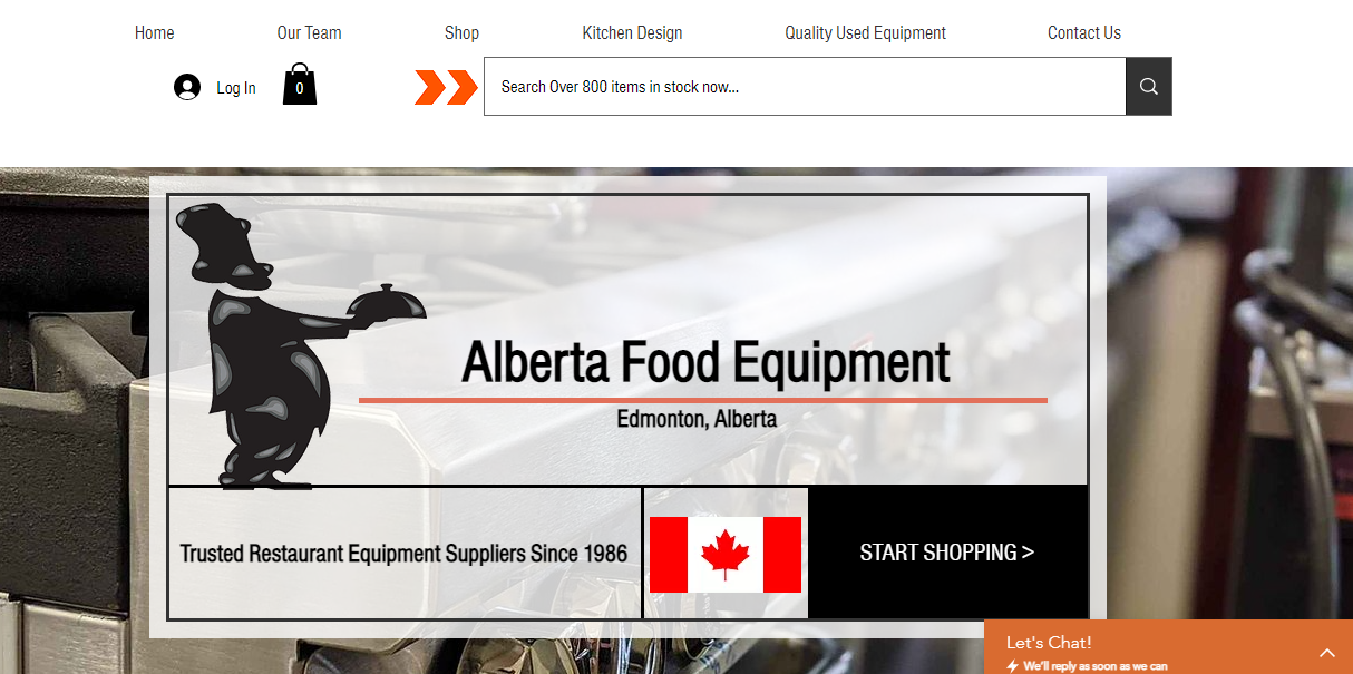 Alberta Food Equipment
