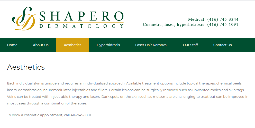 Shapero Dermatology