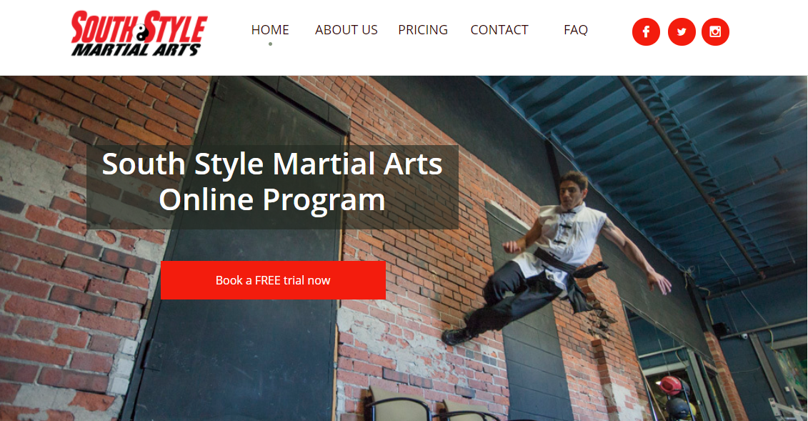 South Style Martial Arts