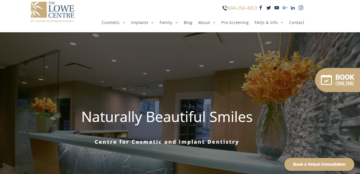 The Lowe Centre for Cosmetic and Implant Dentistry