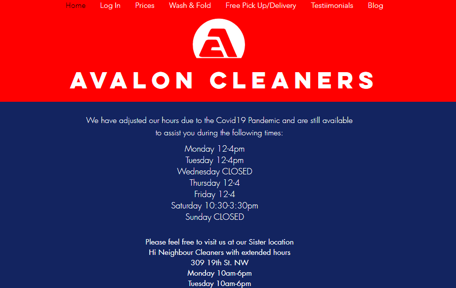 Avalon Cleaners