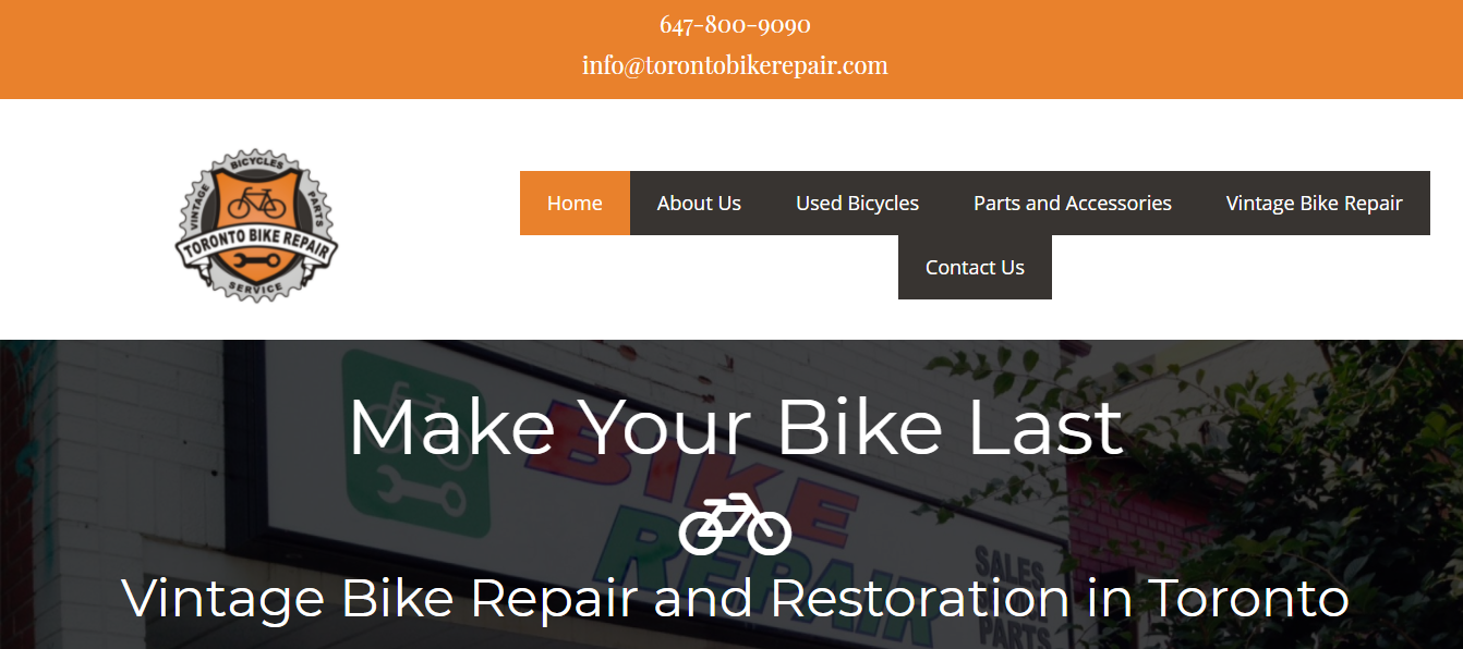 Réparation de vélos à Toronto