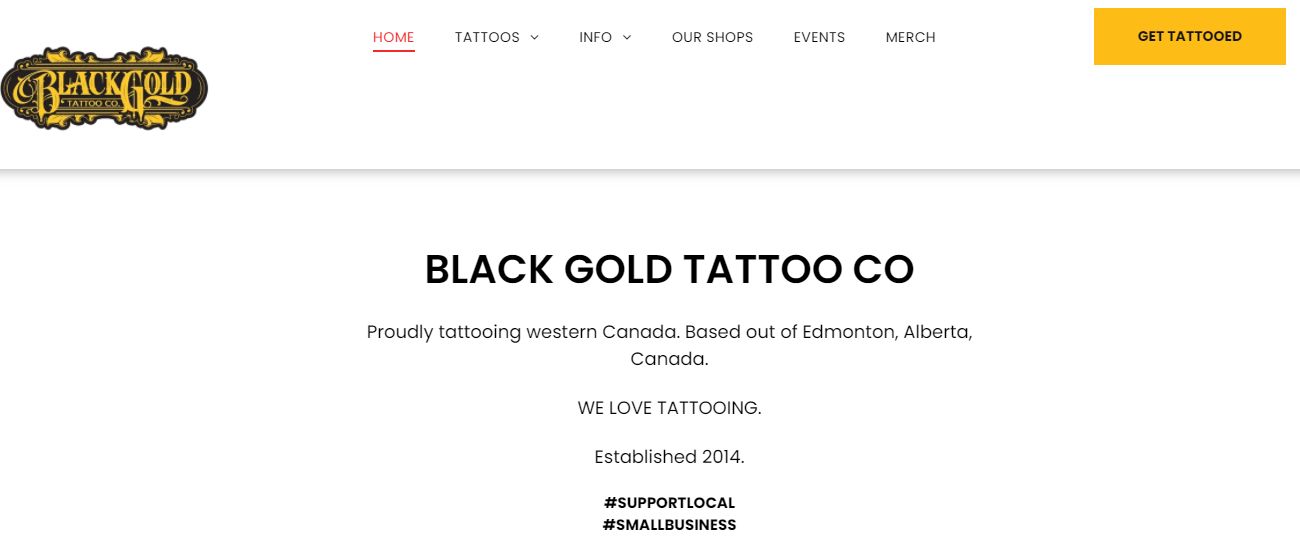 Black Gold Tattoo Co.
