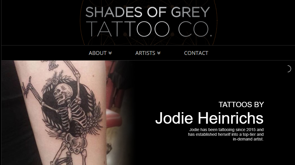 Shades of Grey Tattoo