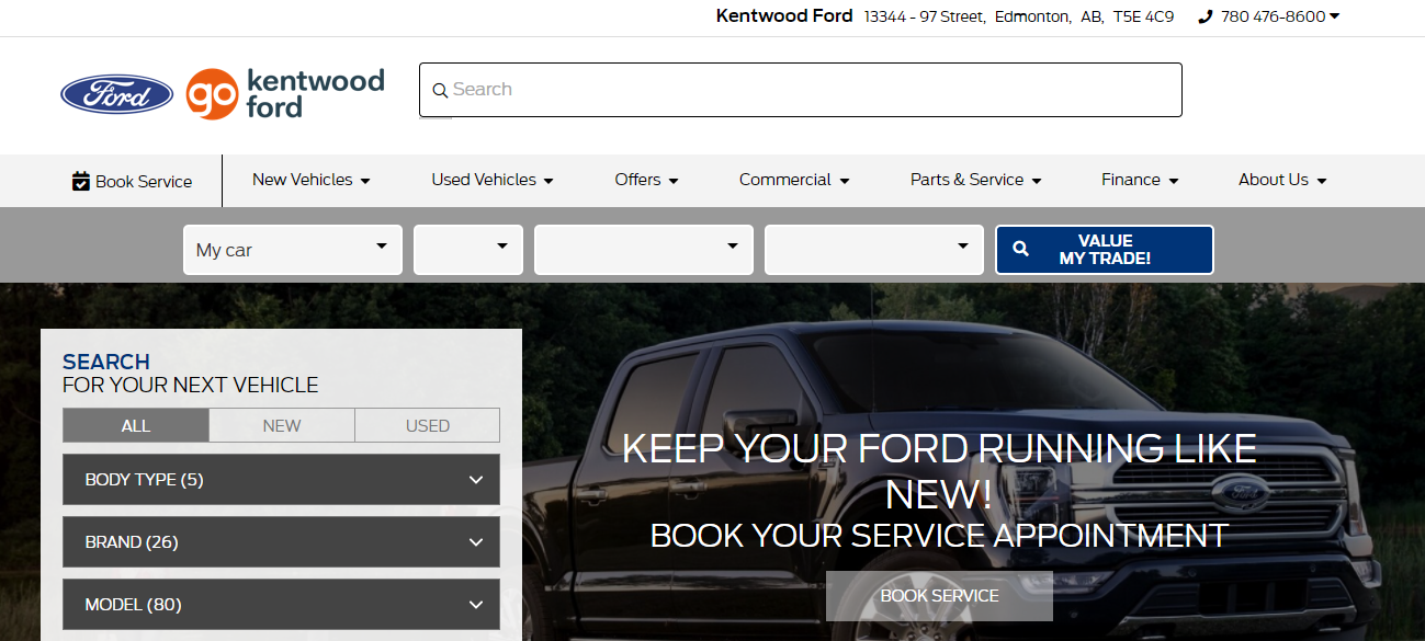 Kentwood Ford Used Car Supercenter