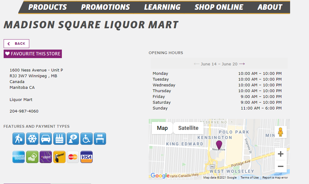 Madison Square Liquor Mart