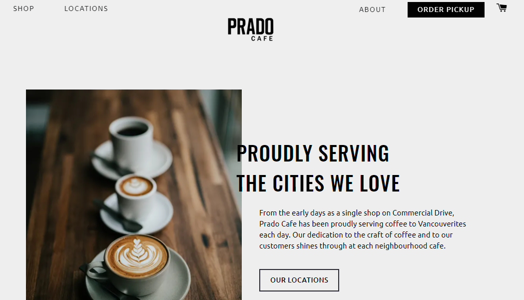 Prado Cafe
