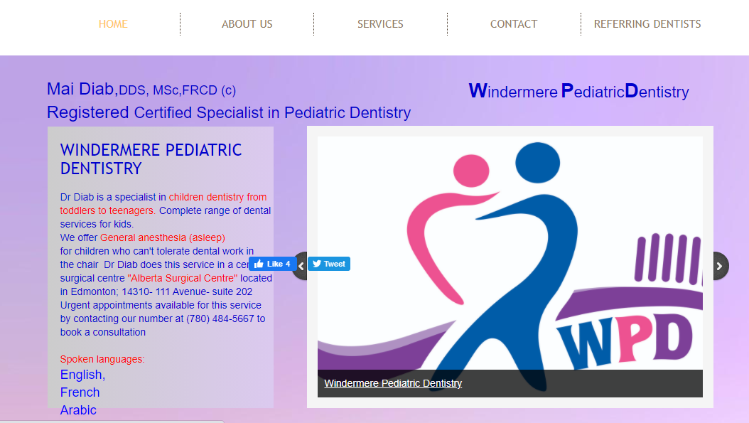 Dentisterie Pédiatrique Windermere
