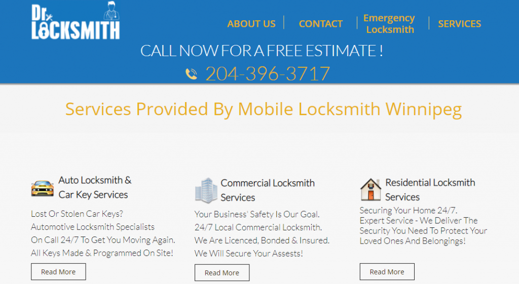 5 Best Locksmiths In Winnipeg   Dr. Locksmith Winnipeg 1024x562 