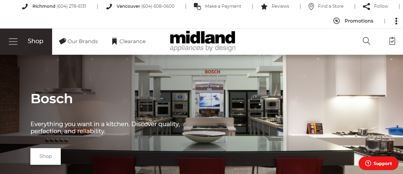 Midland Appliance - Vancouver