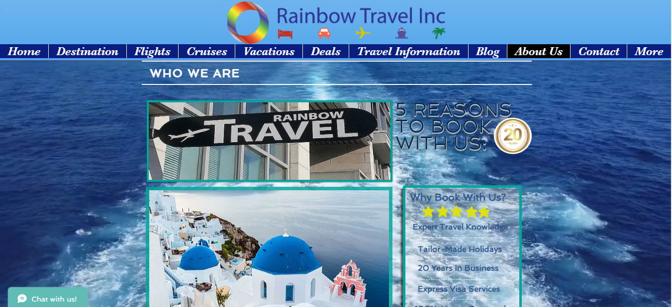 Rainbow Travel Inc