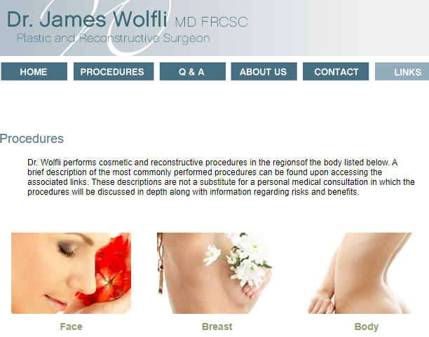 Dr Wolfli James